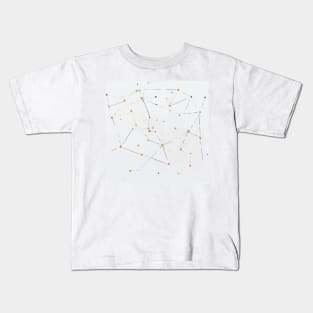 Celestial Beauty - Exploring the Allure of Starry Constellations Kids T-Shirt